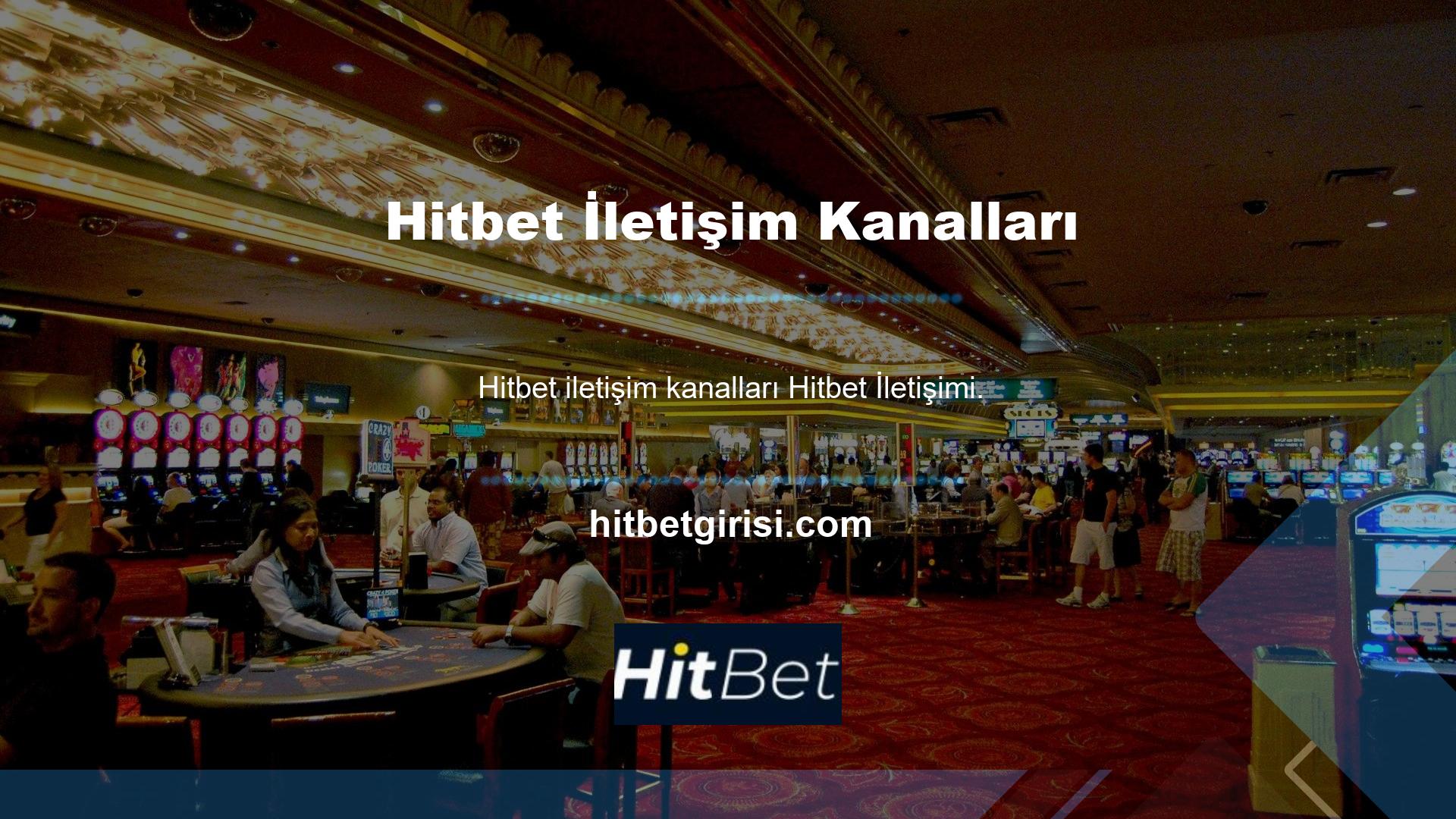 Hitbet iletişimde deneyimlendiği düşünülen diğer bahisçiler için de bir örnektir